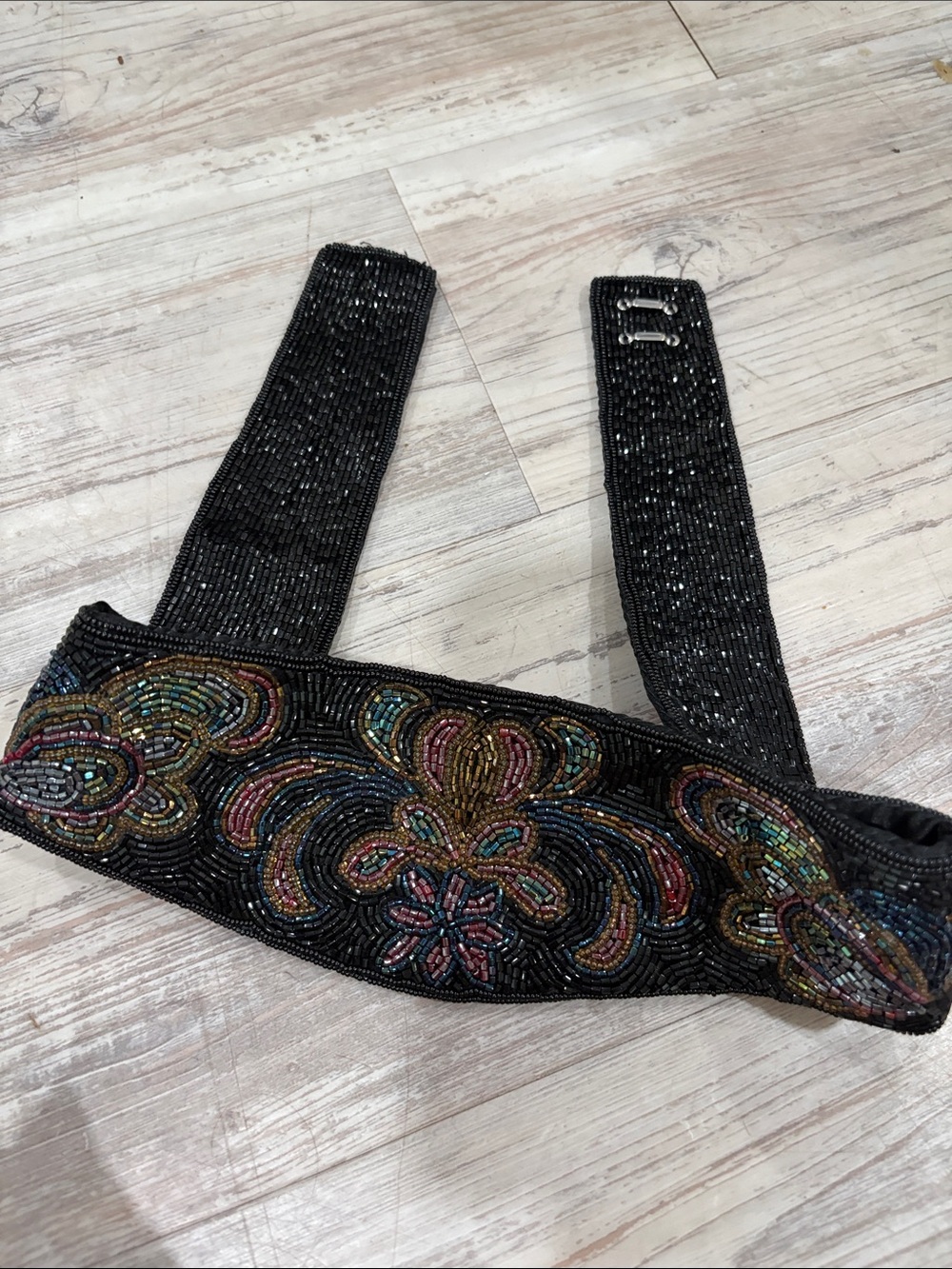 woman's beaded belt,  vintage